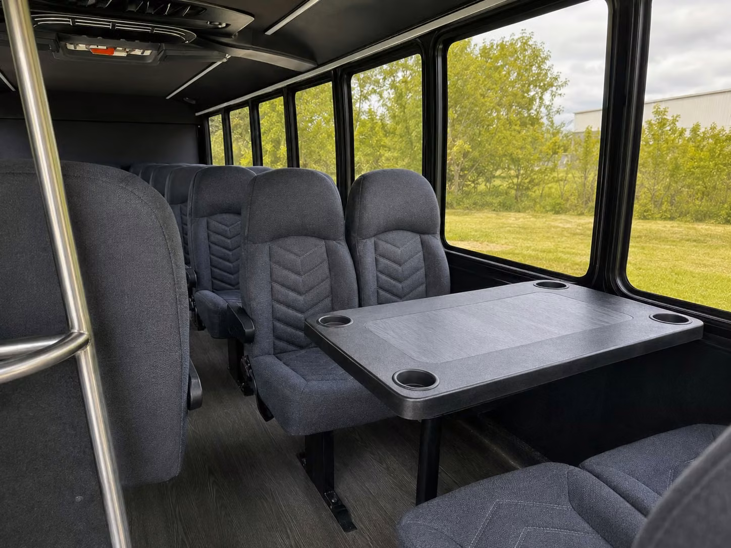 20 passenger minibus interior