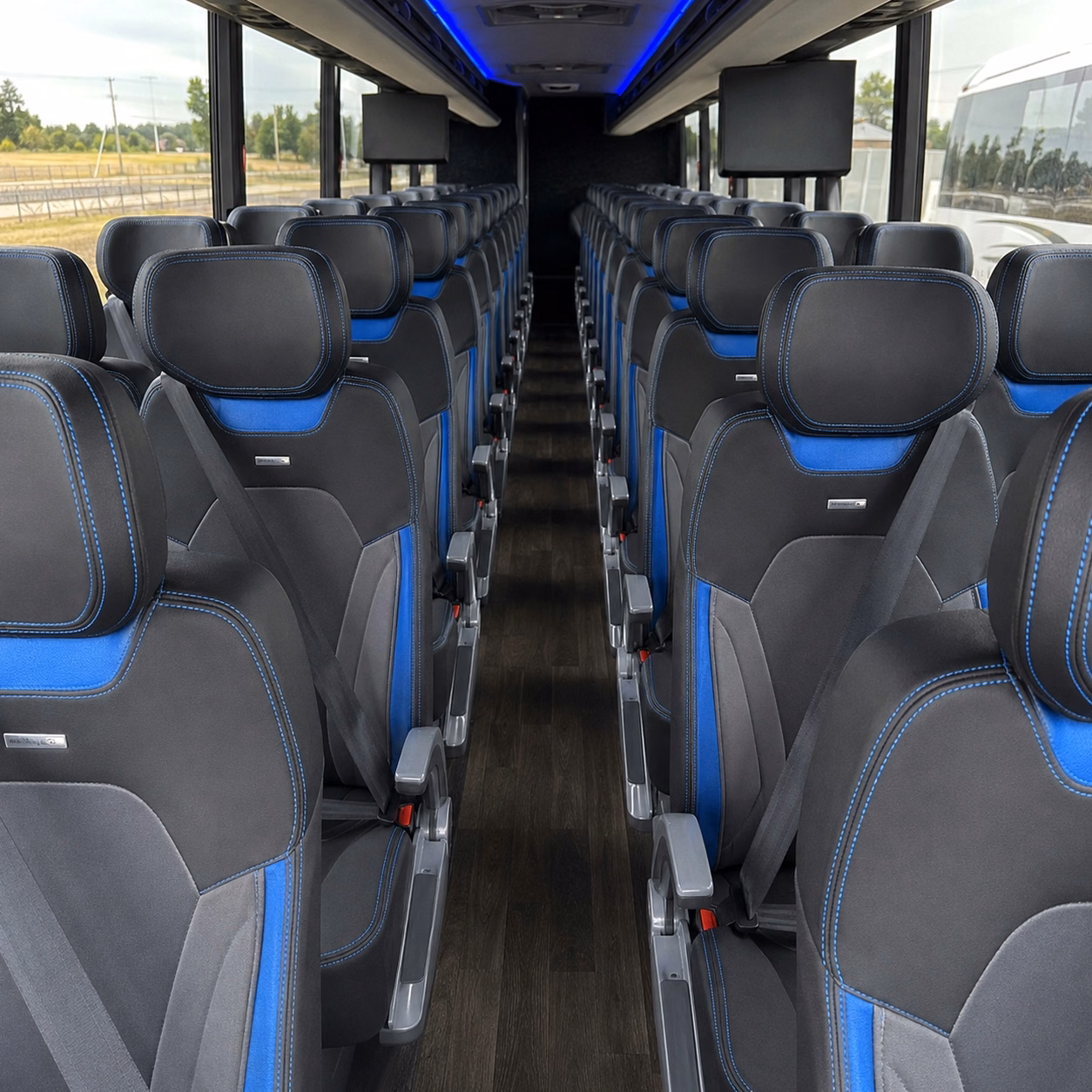 charter bus rentals for ku jayhawks events and memorial stadium transportation