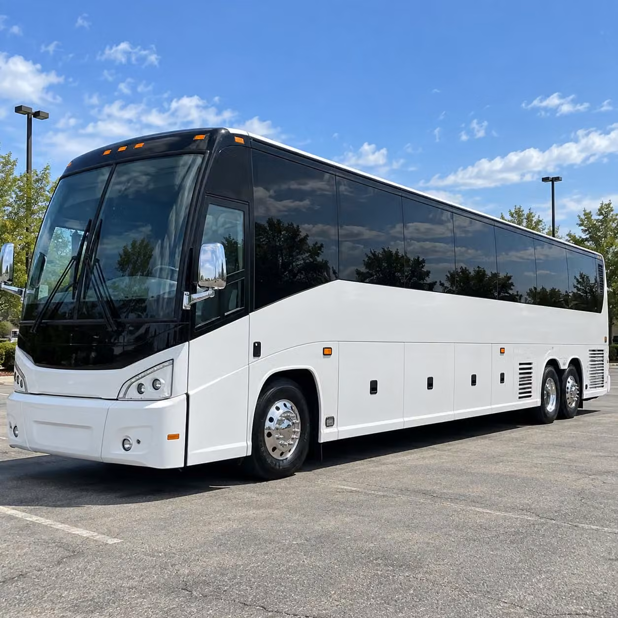 charter bus rentals in lawrence for large prom groups