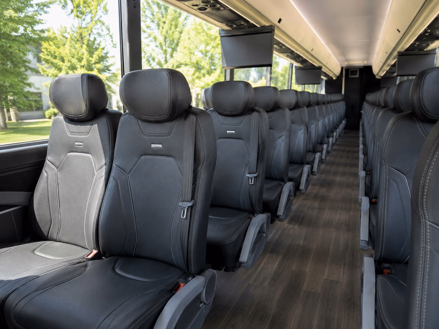charter buses and minibuses for lawrence weddings at vinland valley the oread and beyond