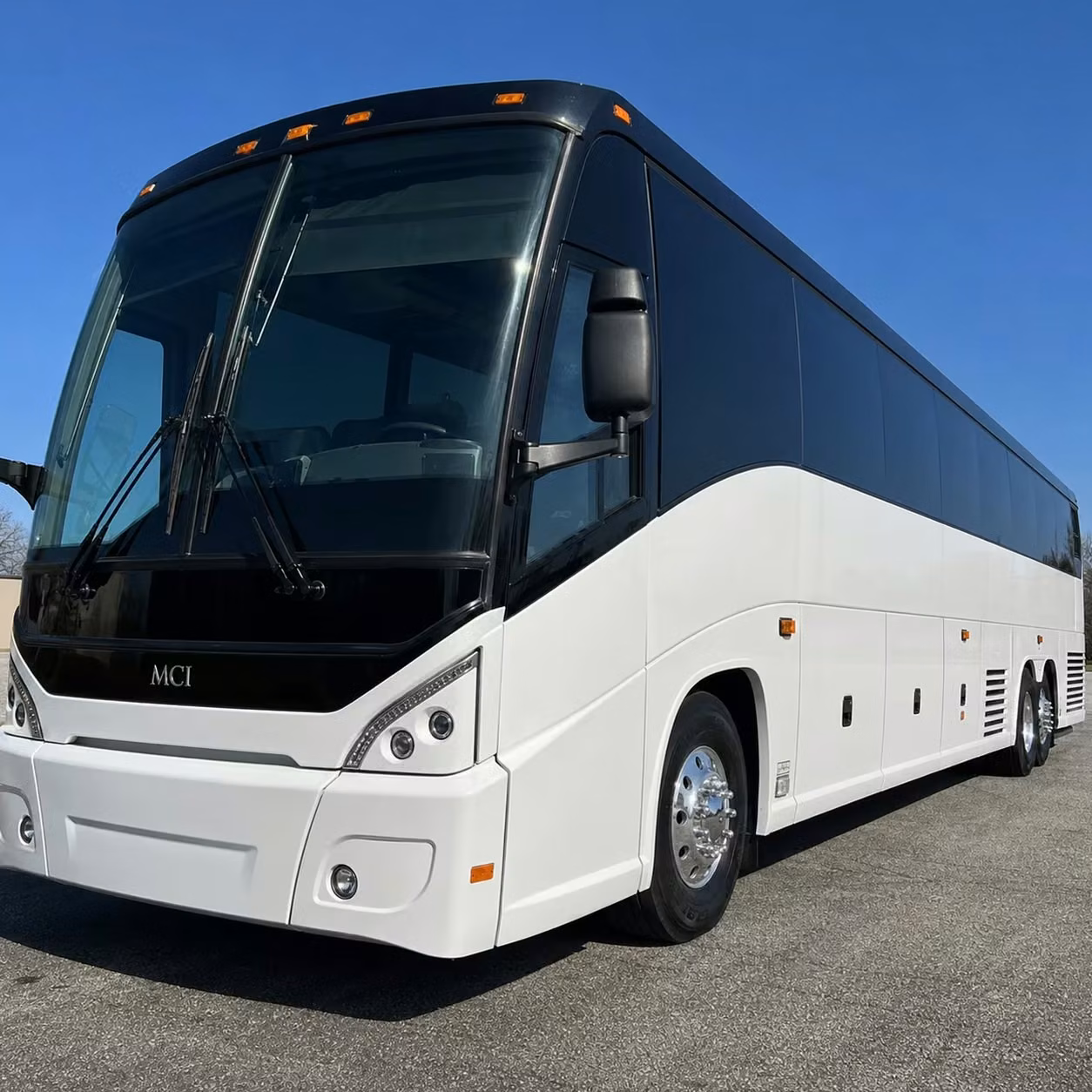 lawrence charter bus rental