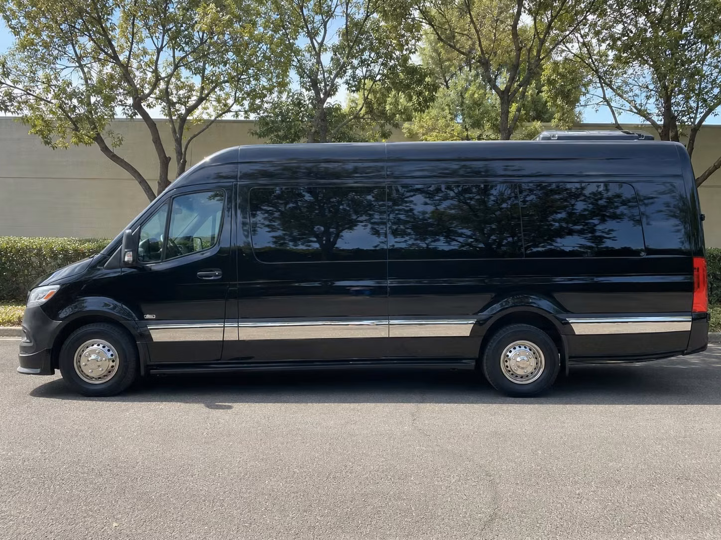 sprinter vans and minibuses for small group concert transportation in lawrence